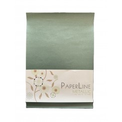 Metallic papir Gr&oslash;n 120 g