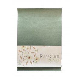 Metallic papir Gr&oslash;n 120 g