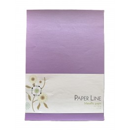 Metallic papir Lilla 120 g 