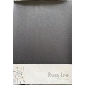 Glitter papir  Sort  A4, 10 stk