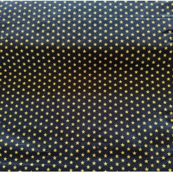 Stars Big Navy stof 1 x 145 cm