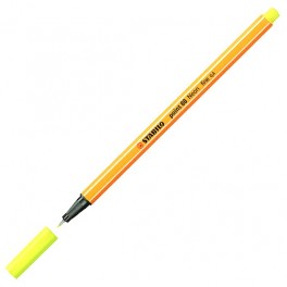 Neon Yellow Stabilo 88, 0,4 mm