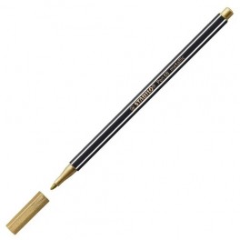 Stabilo pen 68 metallic guld