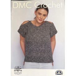 Bluse med bare skuldre