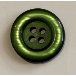 Gr&oslash;n knap 4 huls 13mm
