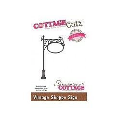 Vintage shoppe sign , Cottage Cutz