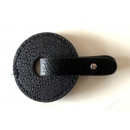Lukning l&aelig;der Brun &Oslash; 5cm