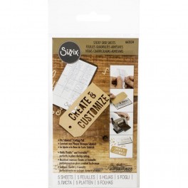 Sizzix sticky Grid sheets