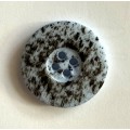 Knap lysblå meler 1,8 cm