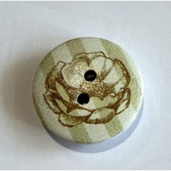 Designknapper 2 cm Tr&aelig;knap