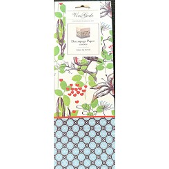 Decupage papir London 25652