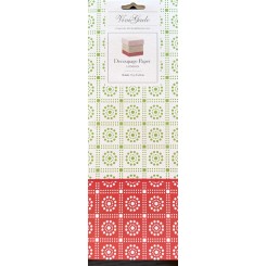 Decupage papir London 25584