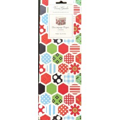 Decupage papir London 25579