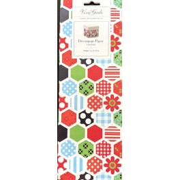 Decupage papir London 25579