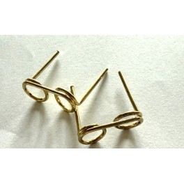 Briller 2 stk 3-5 cm 