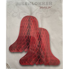 Harmonika klokker r&oslash;d