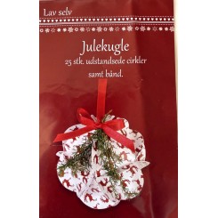 Foldet julekugle