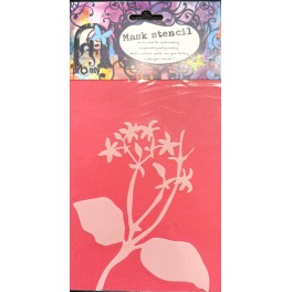 Stencil Blomster design