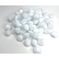 Pom pom 15 mm hvid x 85 stk
