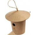 Papmache Fuglehus 7 cm