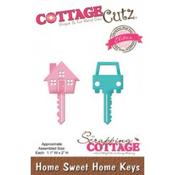 Sweet home nøgler dies, Cottage Cut