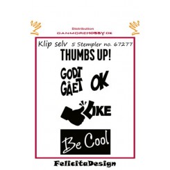 Thumbs up ! stempel