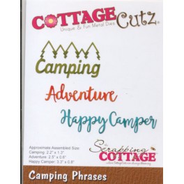 Camping Phrases dies, CottageC