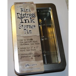 Mini Tin box til Mini distress Ink